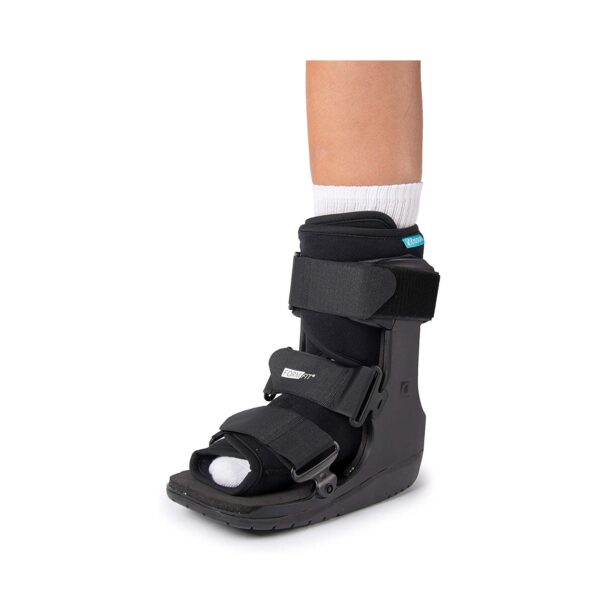 Ossur FormFit Non-Pneumatic Walker Boot for Adults, Medium Short - Black (Part No. W0700BLK) - Image 4