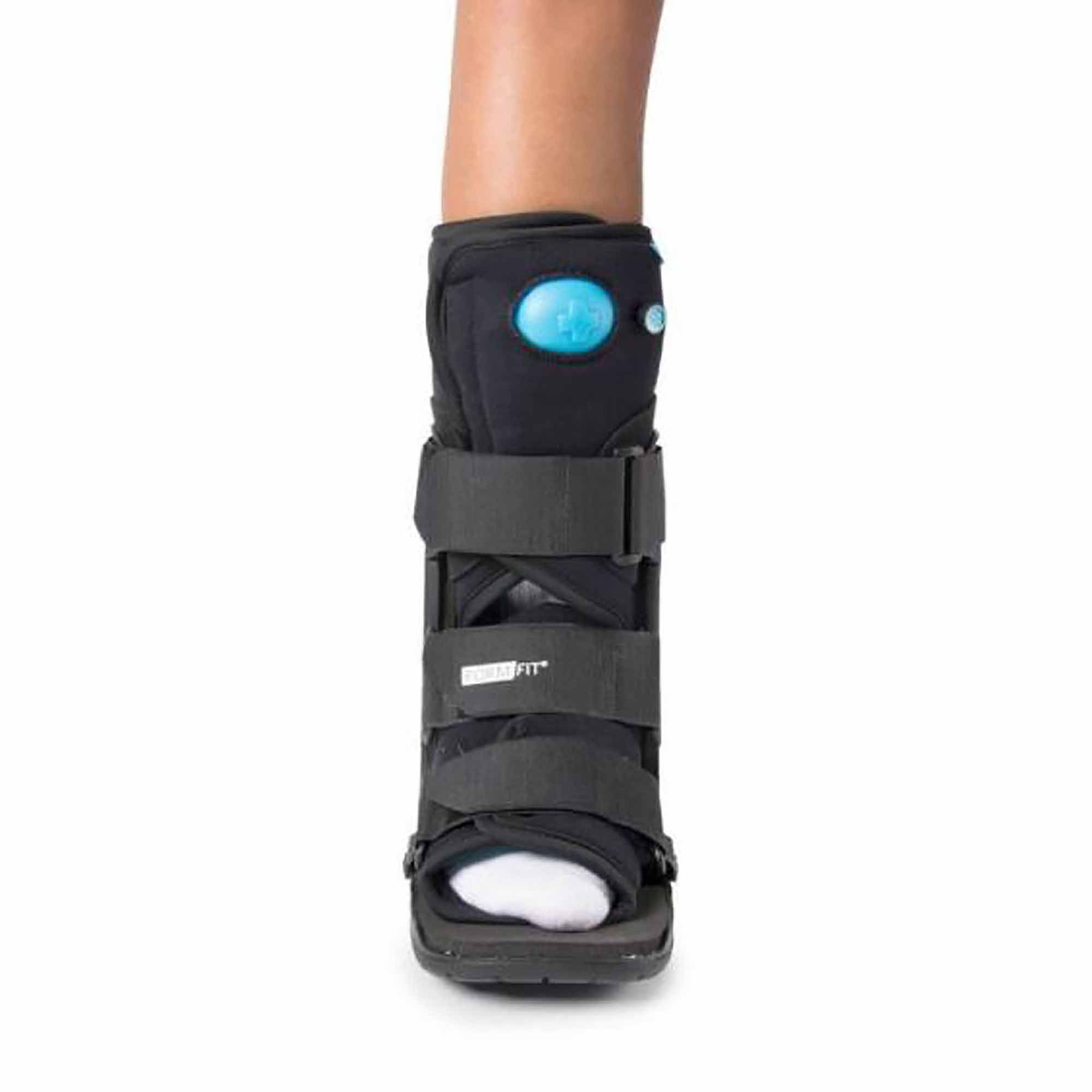 Air Walker Boot Formfit by A-W0700BLK * Medium Short Pneumatic Walker for Adults