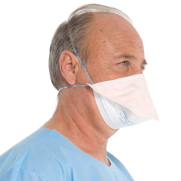 FluidShield Medical N95 Particulate Respirator / Surgical Mask with Elastic Straps - Part Number 46727 - Image 2