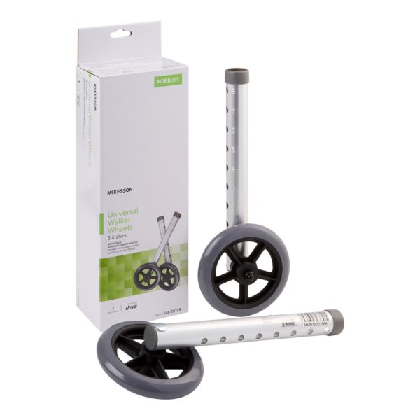 McKesson Walker Wheel for 1-Inch Frame Diameter Walkers - Model 146-10109