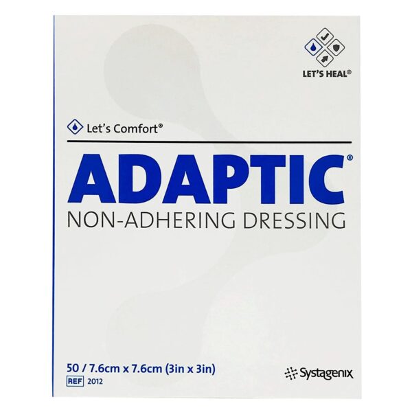 3M* Adaptic* Oil Emulsion Impregnated Dressing, 3 x 3 Inch, Sterile - Square, Pack of 50 - Image 2