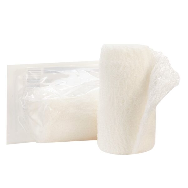 KerlixTM Sterile Fluff Bandage Roll, 4-1/2 inch x 4-1/10 yards, 6-Ply gauze for wound protection - Image 5