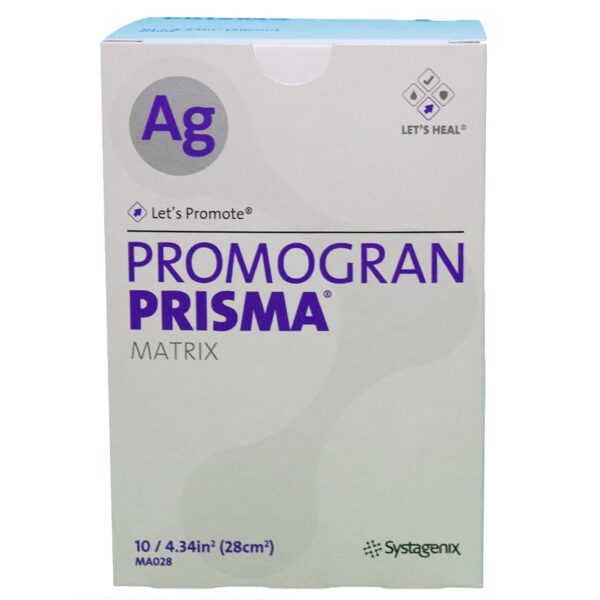 3MTM Promogran PrismaTM Matrix Silver Collagen Dressing 4-3/10 Inch Hexagon Sterile - Image 4