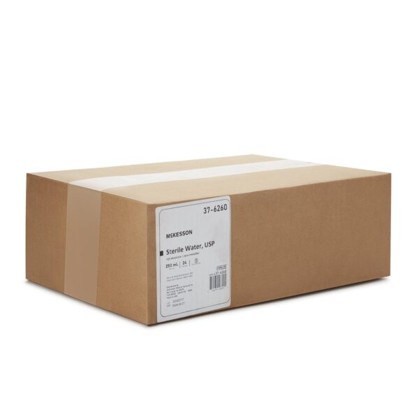 McKesson Sterile Water Irrigation Solution, 250 mL Bottle - Image 2