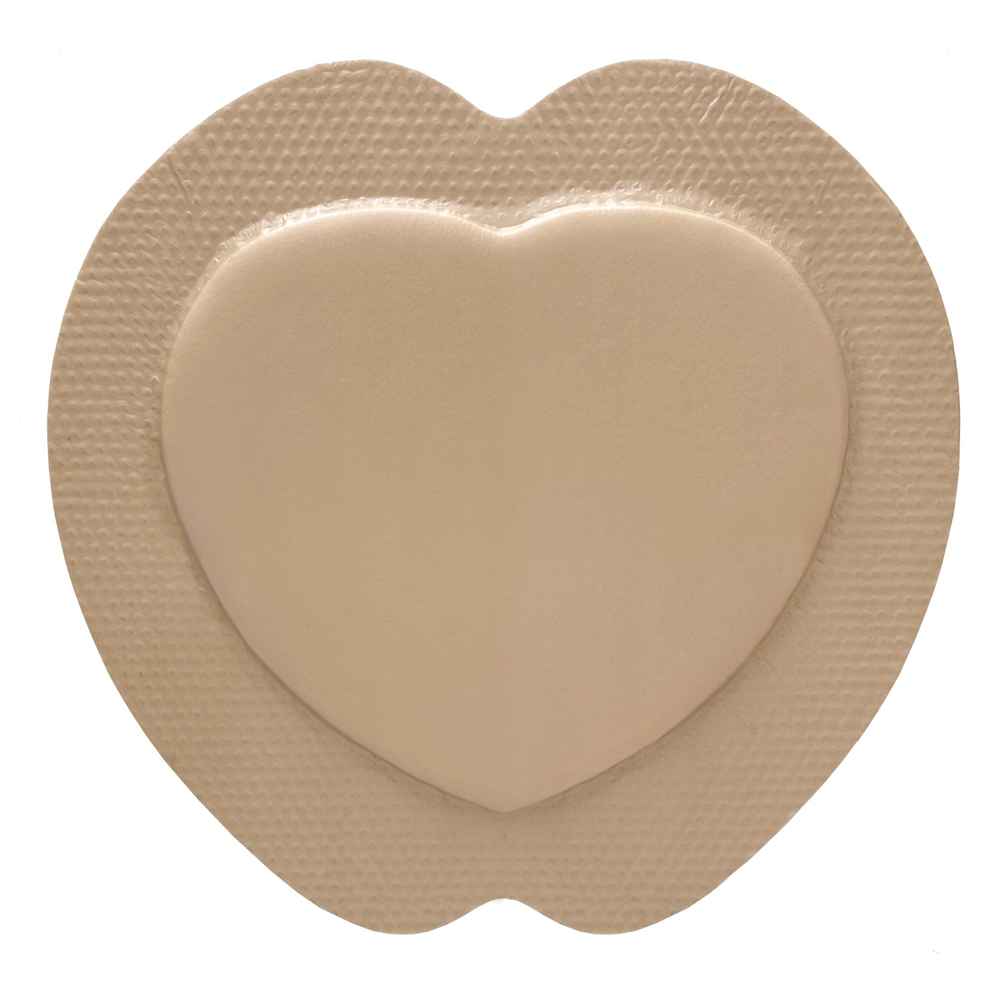 McKesson Hydrocellular Foam Dressing with Border Silicone Adhesive - Sacral, 9 x 9 Inches