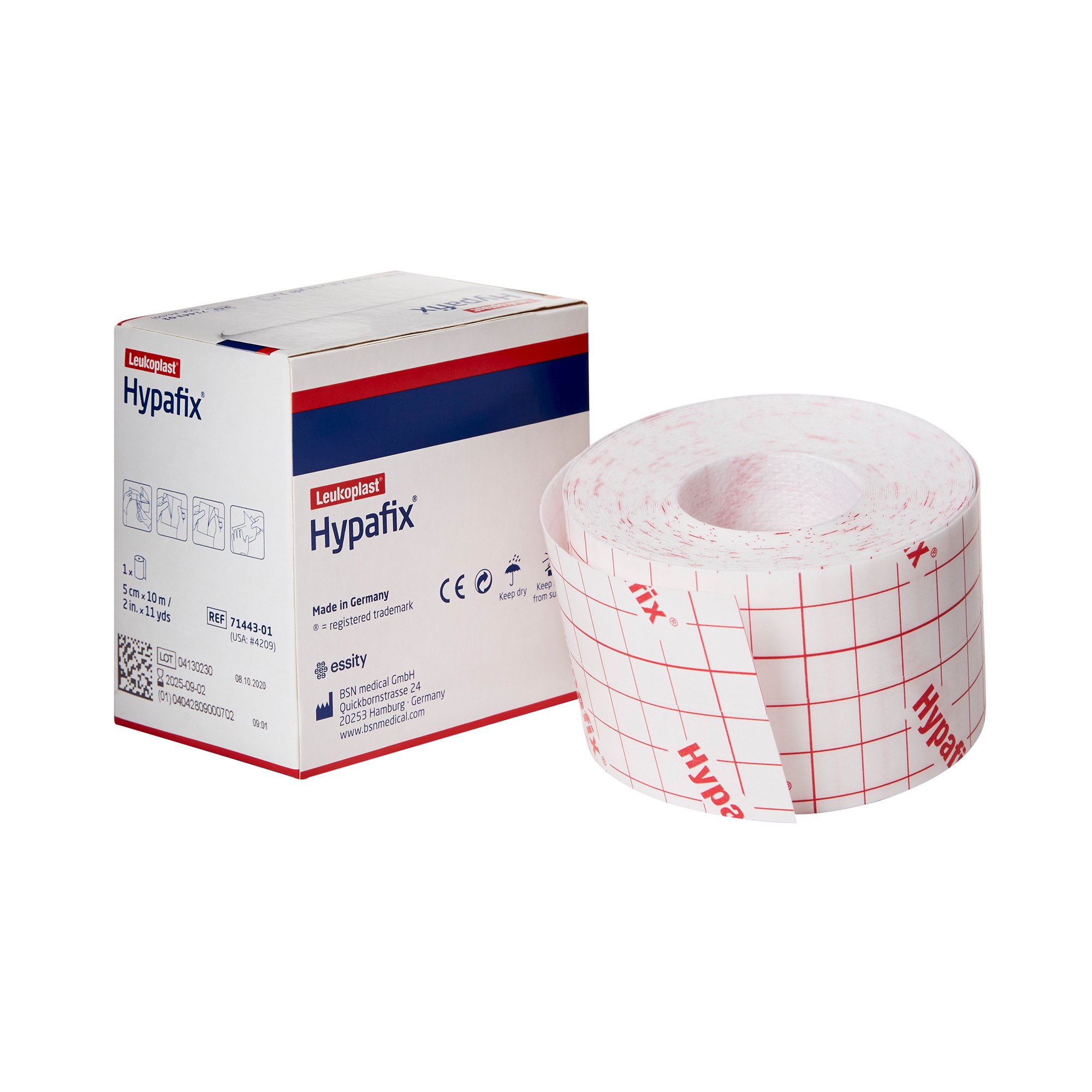 Hypafix? Nonwoven Dressing Retention Tape - 2 Inch x 10 Yard, White