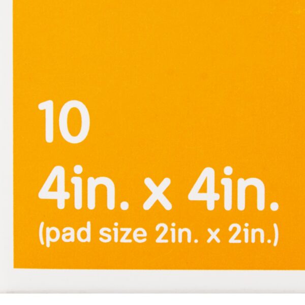 Covrsite Plus 4 x 4 Inch Composite Dressing * NonSterile Waterproof Wound Cover - Image 4