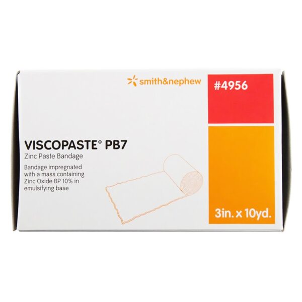 Viscopaste? PB7 Zinc Impregnated Dressing, 3 Inch x 10 Yard - Sterile Open-Weave Fabric Roll for Skin Soothing - Image 3