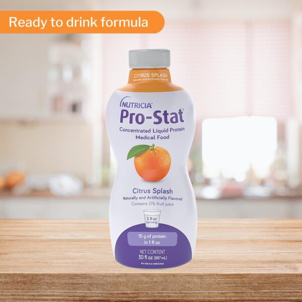Pro-Stat? Citrus Splash Concentrated Liquid Protein - 30 oz Bottle for Wound Healing and Nutrition Support - Image 4