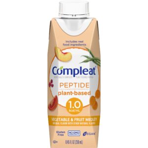 Compleat? Peptide 1.0 Nutritionally Complete Tube Feeding Formula - 8.45 oz Reclosable Carton