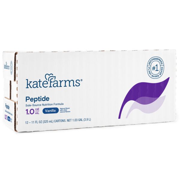 Kate Farms Peptide 1.0 Vanilla * Complete Plant-Based Nutrition Formula, 11 oz Bottle - Image 5