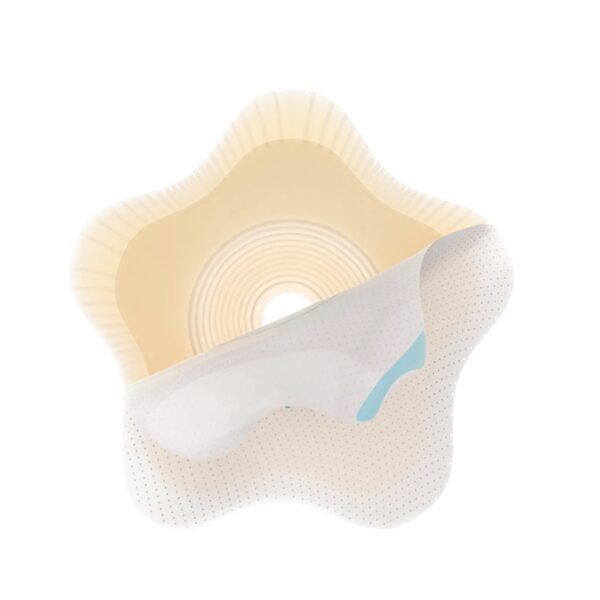 SenSura Mio Convex Flip Ostomy Barrier with 30 mm Stoma Opening, Red Match - Image 3