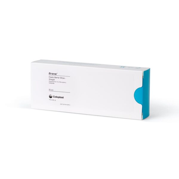 Coloplast Brava Elastic Ostomy Barrier Strips - Straight, 20 Pack - Image 5