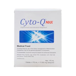 Cyto-Q* MAX Concentrated Ubiquinol Liquid Supplement - 170 mL Bottle