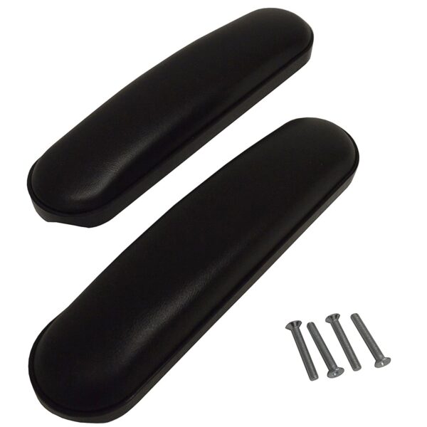 Invacare? Armrest Pad for Wheelchair * Black, 9-1/8 Inch Length, Upholstered, Multiple Hole Spacing - Image 2