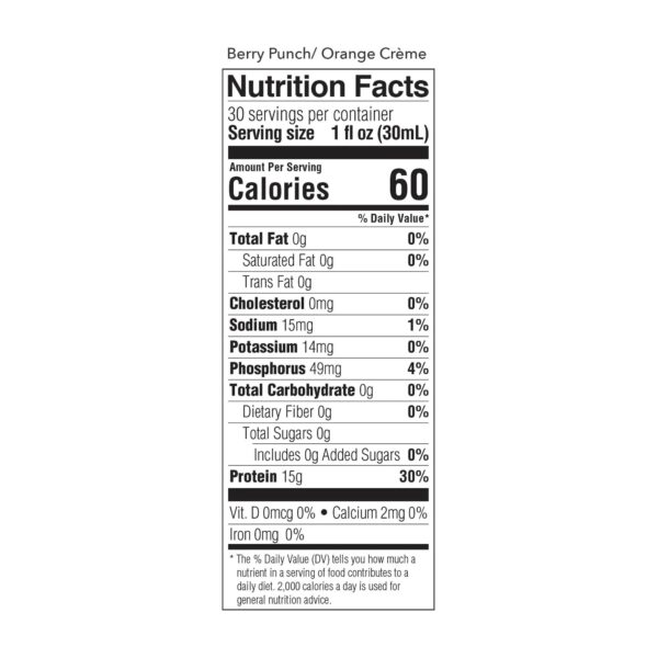 ProSource NoCarb Orange Creme Collagen & Whey Protein Formula - 32 oz Liquid Protein Supplement for Adults - Image 2