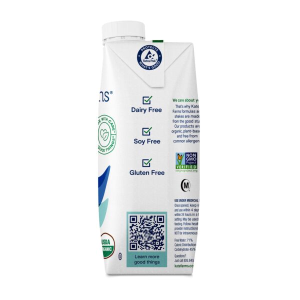 Kate Farms Standard 1.4 High Calorie Liquid Nutrition Formula - 11 oz Carton - Image 4