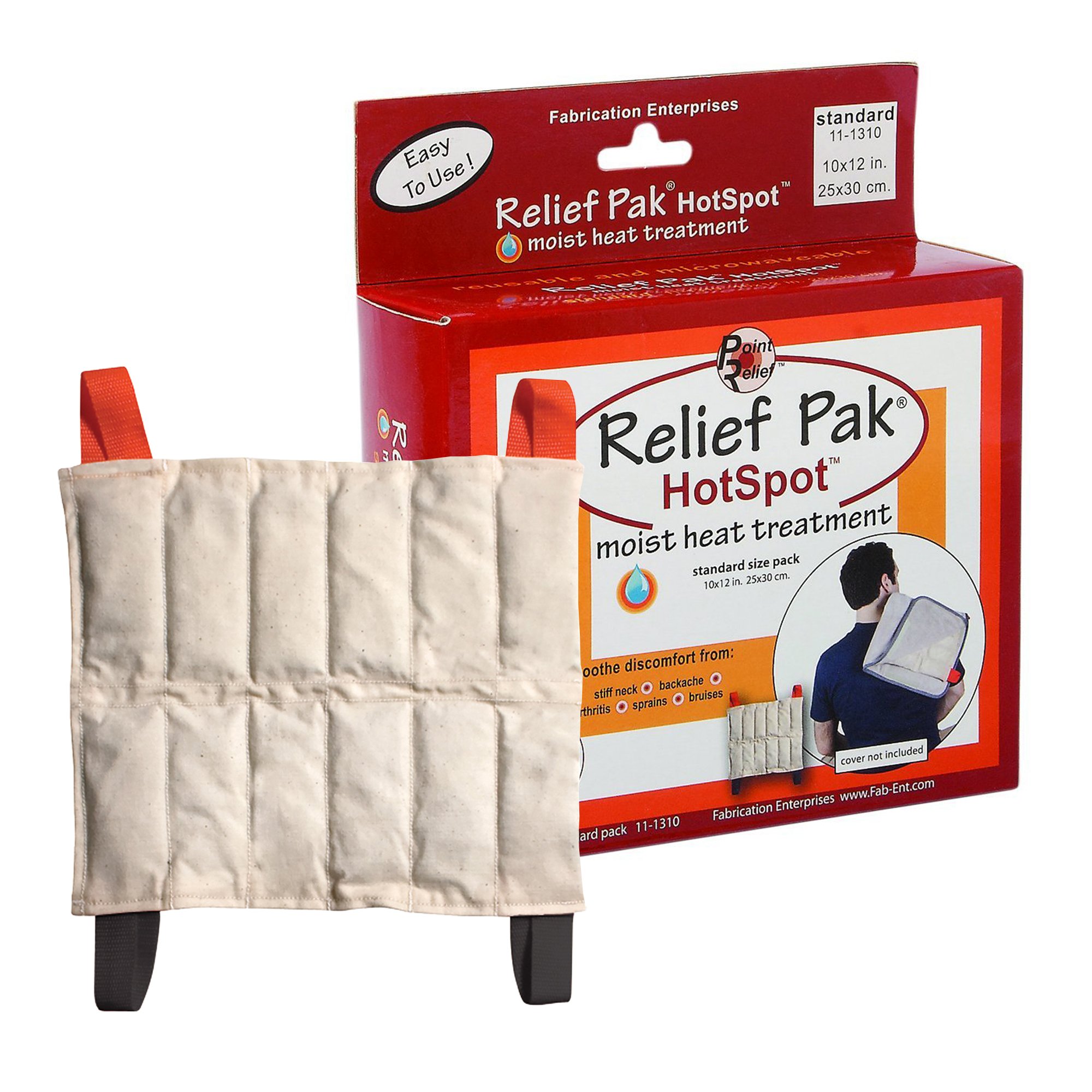 Relief Pak® HotSpot® Moist Heat Pack - 10 x 12 Inch for Pain Relief and Muscle Relief