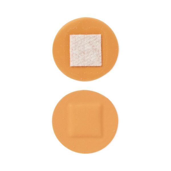 Curad? Round Tan Adhesive Spot Bandage, 7/8 Inch Diameter - Sterile, Latex-Free Plastic Wound Care - Image 3
