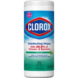 Clorox® Disinfecting Wipes with Fresh Scent - 35 Count Canister