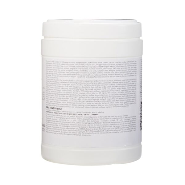 McKesson Germicidal Large Surface Disinfectant Wipes, Canister, 160 Count - Image 6