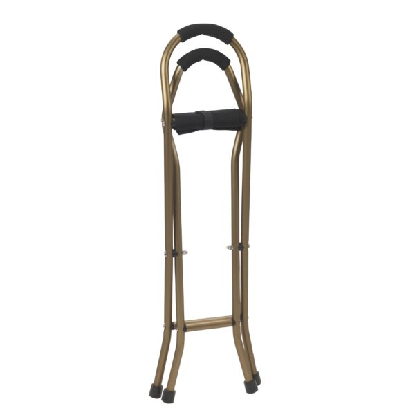Drive Medical RTL10360 Quad Cane with Sling Seat and Foam Grip Handle - Image 2