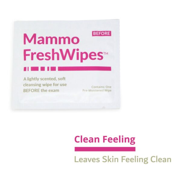 PDC Freshwipes Mammo Freshwipes™ Mammography Cleansing Towelette - Scented, Pre-moistened, 7x7 Inch, Pack of 50 - Image 6