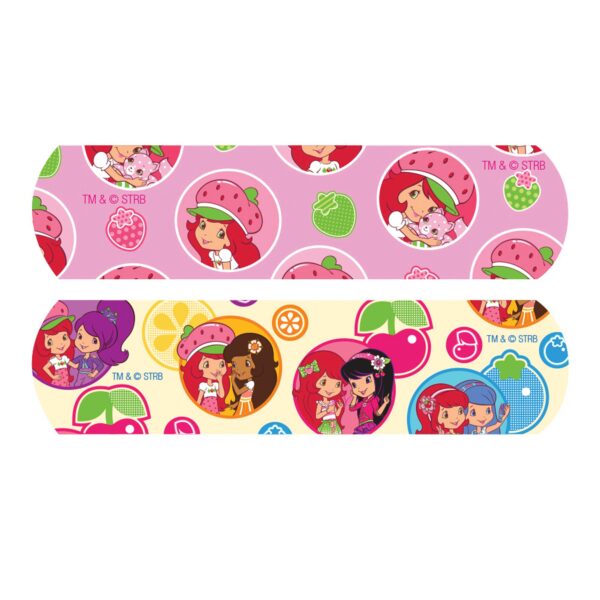 American White Cross Stat Strip Strawberry Shortcake Kid's Adhesive Bandages - 3/4 x 3 Inches - Image 4