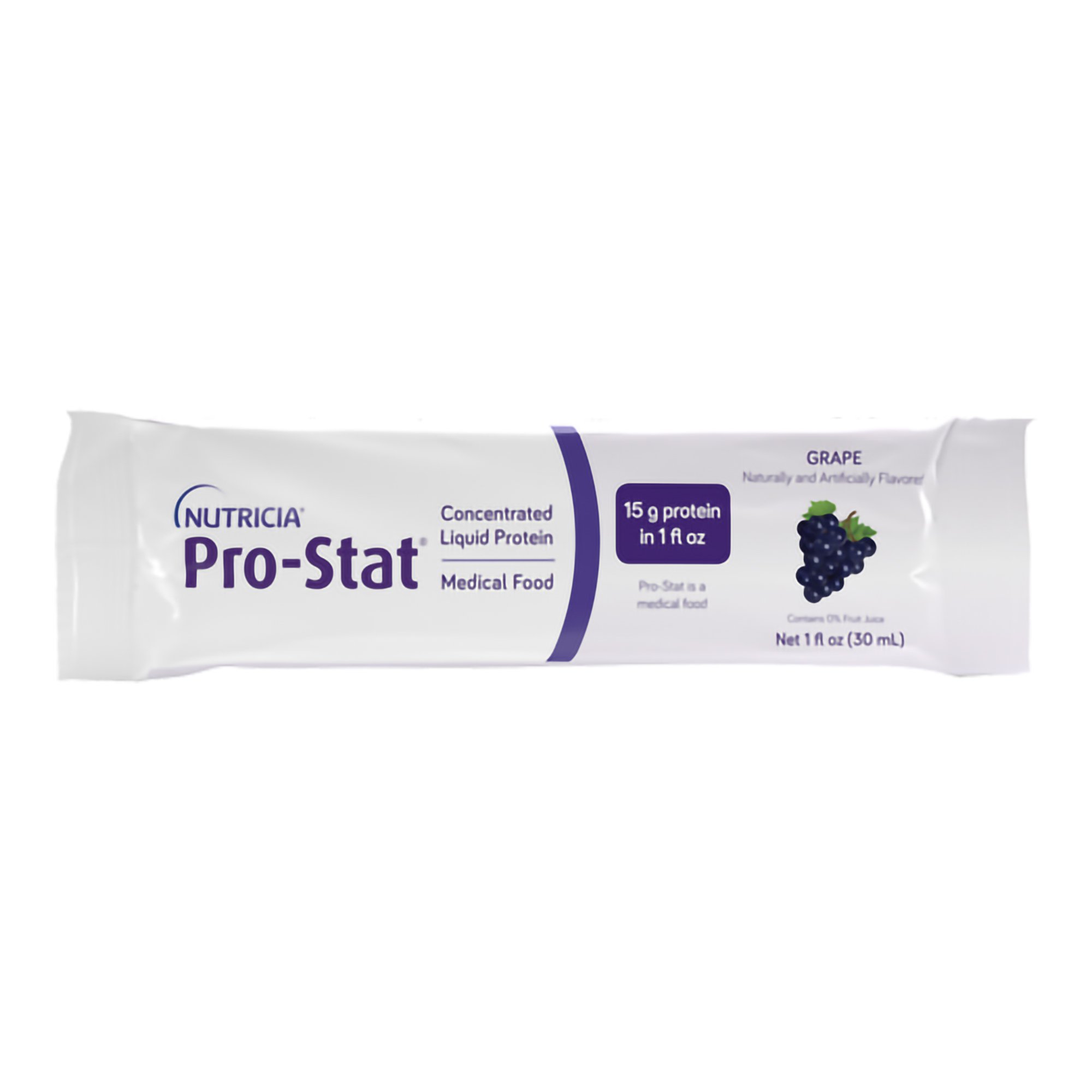 Pro-Stat Grape Complete Liquid Protein Supplement - 1 oz. Packets (24/PK, 4PK/CS)