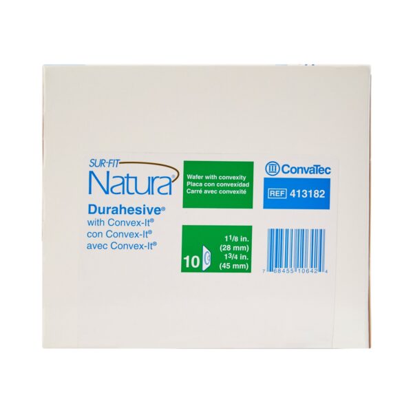 Sur-Fit Natura® Two-Piece Durahesive® Skin Barrier with 45mm Flange and 1-1/8 Inch Opening - Image 4