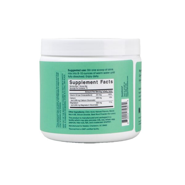 Natalist Magnesium Plus Drink Mix 4.8 oz - Oral Magnesium Supplement for Adults - Image 2