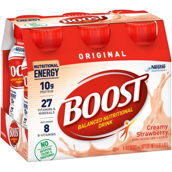 Boost? Original Strawberry Nutritional Drink - 8 oz Bottle, 6-Pack - Image 5