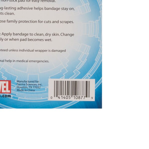 Stat Strip Spider-Man Adhesive Bandages, 3/4 x 3 Inch - Kid Friendly Wound Care - Image 3