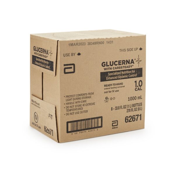 Glucerna? with Carbsteady 1.0 Tube Feeding Formula - 33.8 oz Bottle for Adults by Glucerna - Image 2