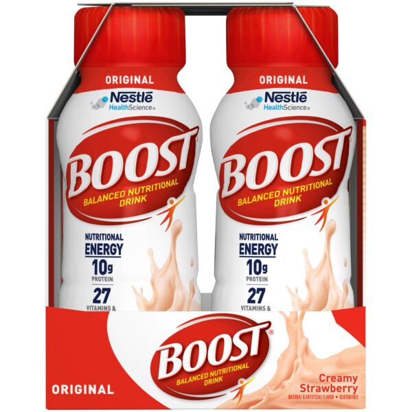 Boost? Original Strawberry Nutritional Drink - 8 oz Bottle, 6-Pack - Image 7