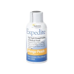 Expedite Mango-Peach Collagen & L-Citrulline Liquid Supplement - 2 oz Bottle