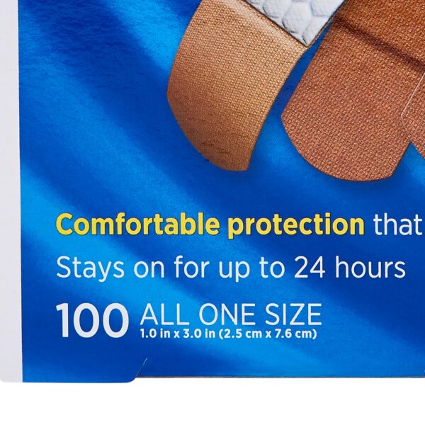Band-Aid? Flexible Fabric Tan Adhesive Bandage 1 x 3 Inch, Pack of 100 - Image 5