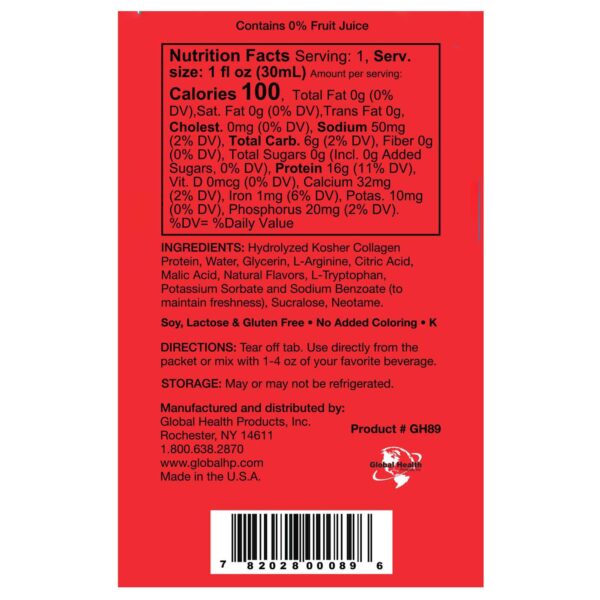 LiquaCel? Apple Concentrated Liquid Protein - 1 oz Packets, 100 Count - Image 2