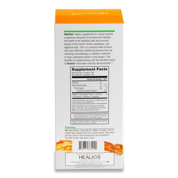 Healios Oral Health and Dietary Supplement Powder * Supports Mouth Sore Healing, 11.64 oz - Image 7