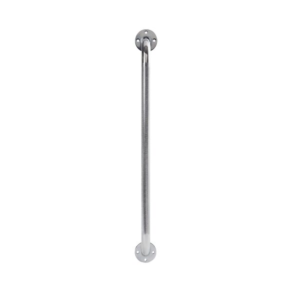 Drive™ Wall Grab Bar, Chrome Finish, 24 Inch - Durable Safety Support for Bathroom and Mobility Needs - Image 3