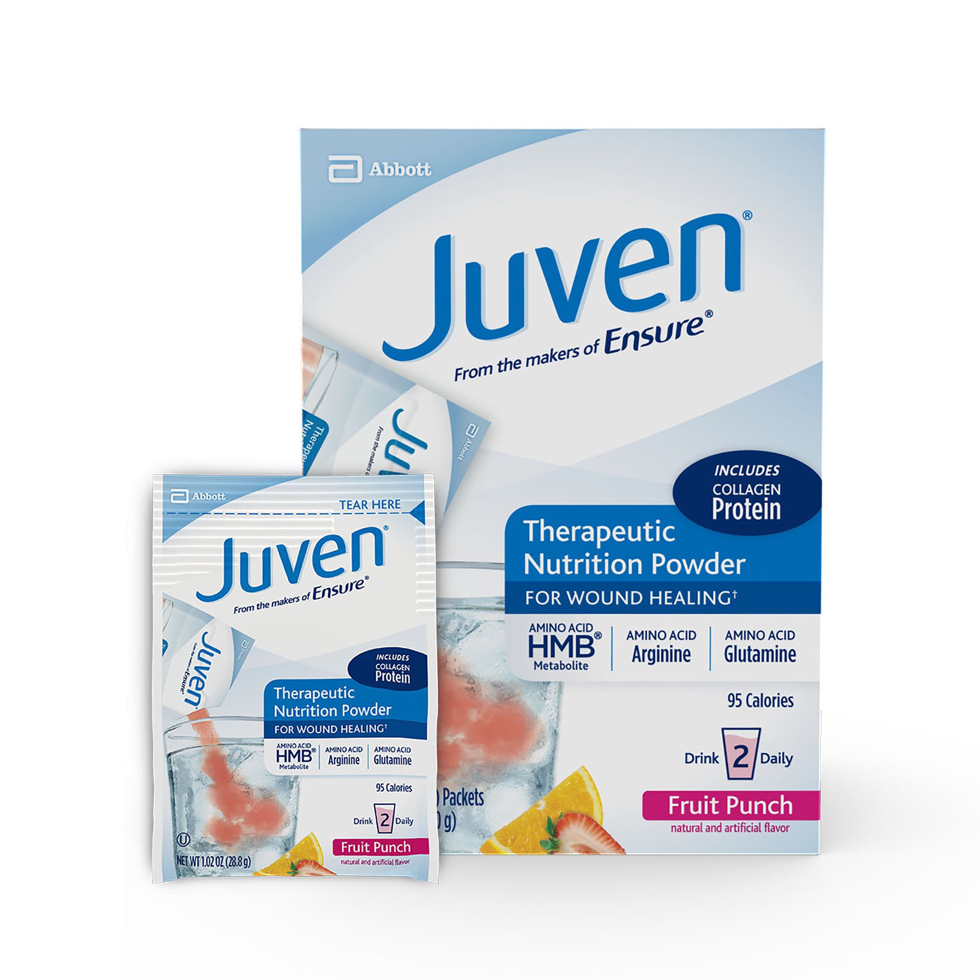 Juven? Fruit Punch Therapeutic Nutrition Powder for Wound Healing - Supports Collagen & Muscle Growth