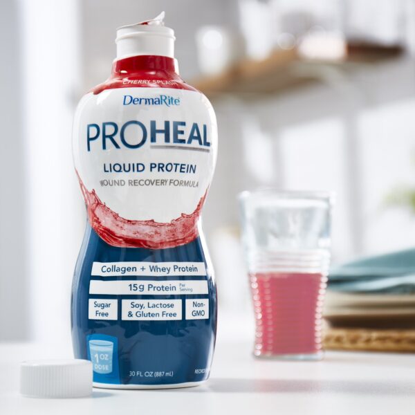 ProHeal* Cherry Splash Liquid Protein Wound Recovery Formula - 30 oz Bottle - Image 3