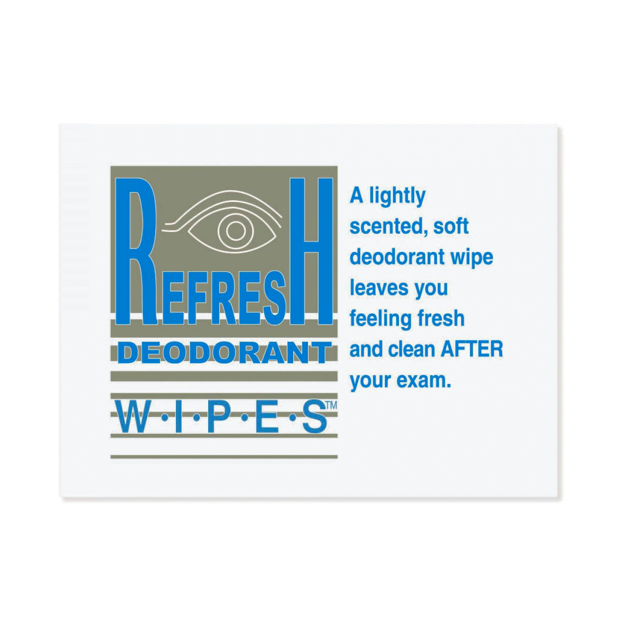 PDC Refresh Deodorant Wipes™ - Scented Personal Hygiene Towelettes for Freshness