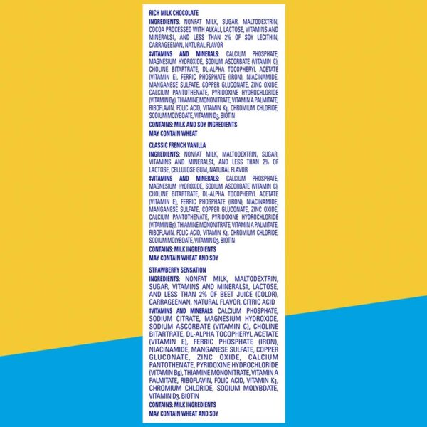 Carnation Breakfast Essentials Variety Pack - Nutritional Drink Mix for Adults and Children - Image 2