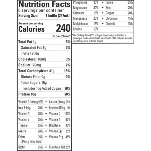 Carnation Breakfast Essentials Cookies N Creme Nutritional Drink - 8 oz. Bottles (Case of 24) by Carnation - Image 4