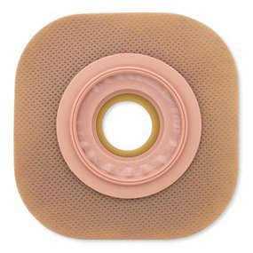 New Image™ Convex FlexWear Skin Barrier with 1-Inch Opening – Green, Beige, 44mm Flange