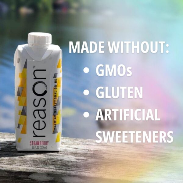 Reason* Chocolate High Calorie Nutritional Drink - 11 oz Adult Oral & Tube Supplement - Image 8