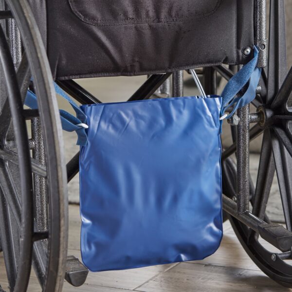 McKesson Urinary Bag Drainage Holder with Adjustable Straps * Dark Blue - Image 4