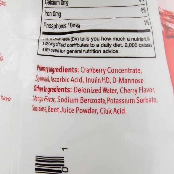 UTIHeal* Liquid Cranberry Supplement for Urinary Health - 30 oz Bottle - Image 2