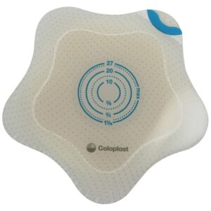 SenSura® Mio Kids Flex 2-Piece Ostomy Barrier - Trim to Fit up to 27mm Stomas, Purple Code System